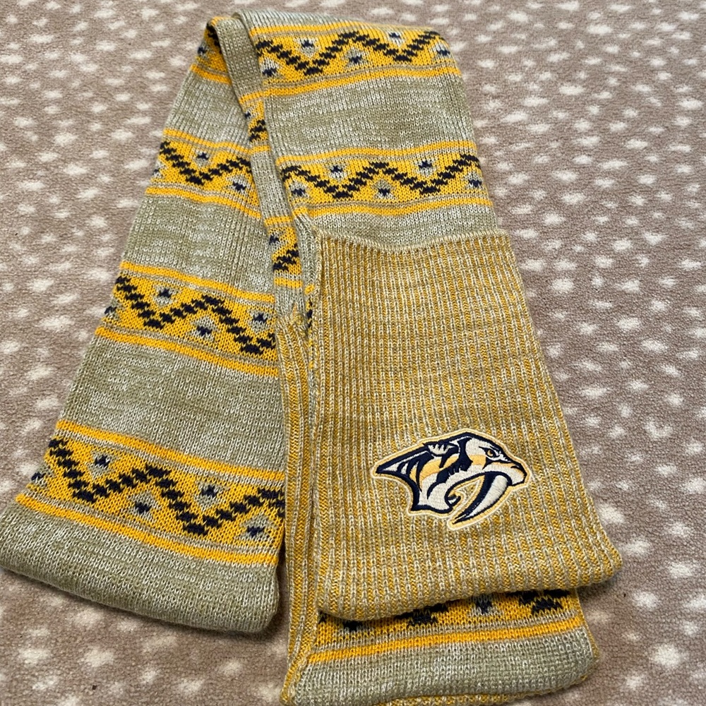 Nashville Predators Scarf- Reebok